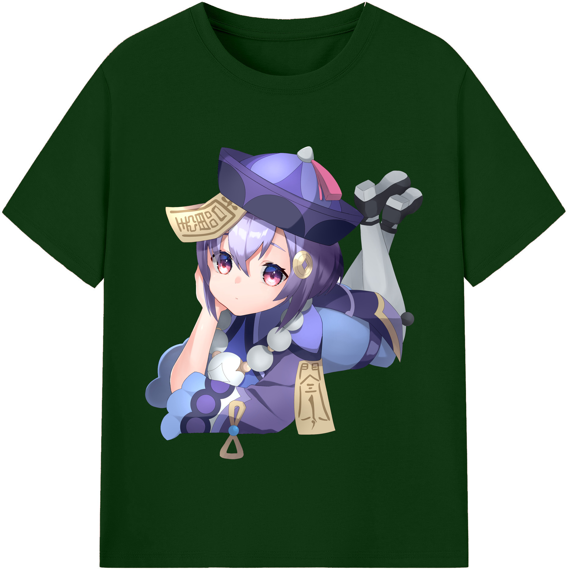 げんし神 七七 なな  genshin Nana 綿100％半袖Tシャツ（フロントプリント）